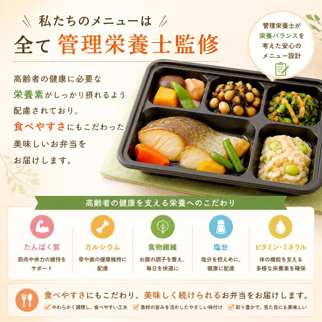 管理栄養士監修の特別メニュー