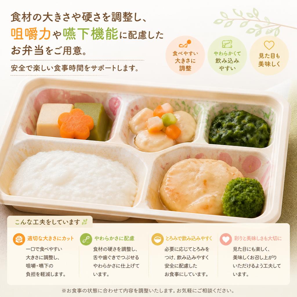 高齢者の方に配慮した食材