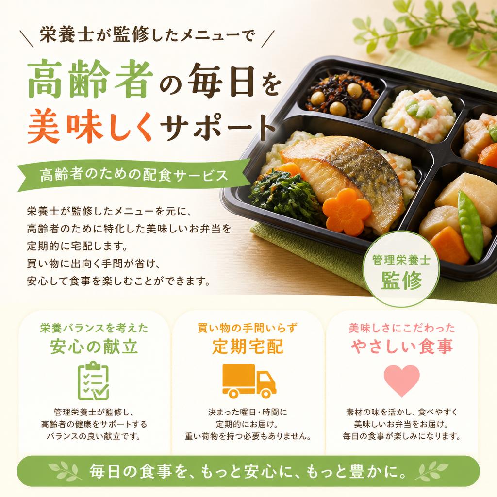 配食サービスとは？