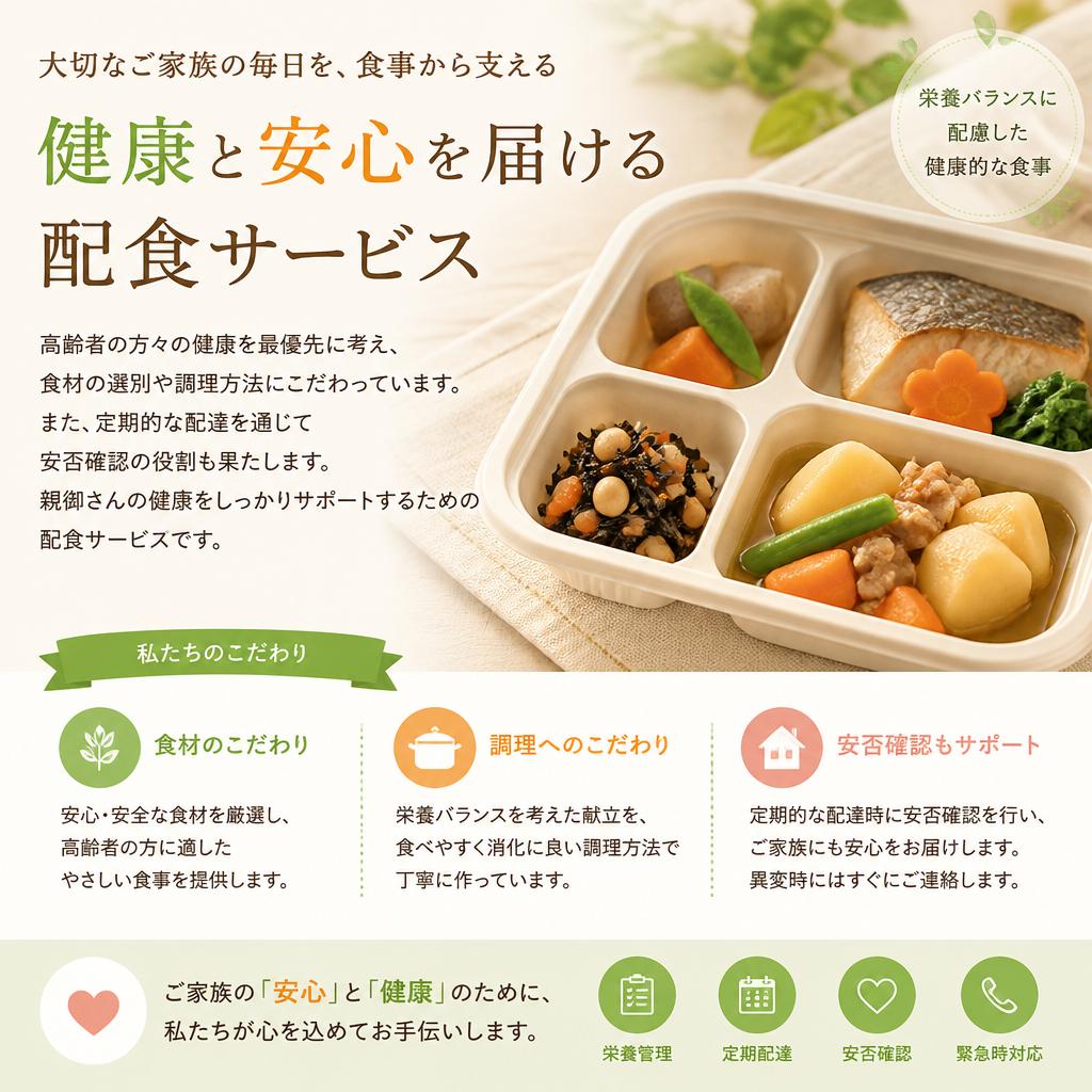 安心・安全な食事の提供