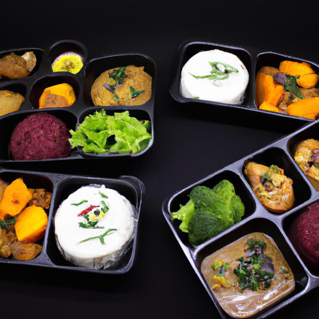 栄養バランスの取れた美味しいお弁当