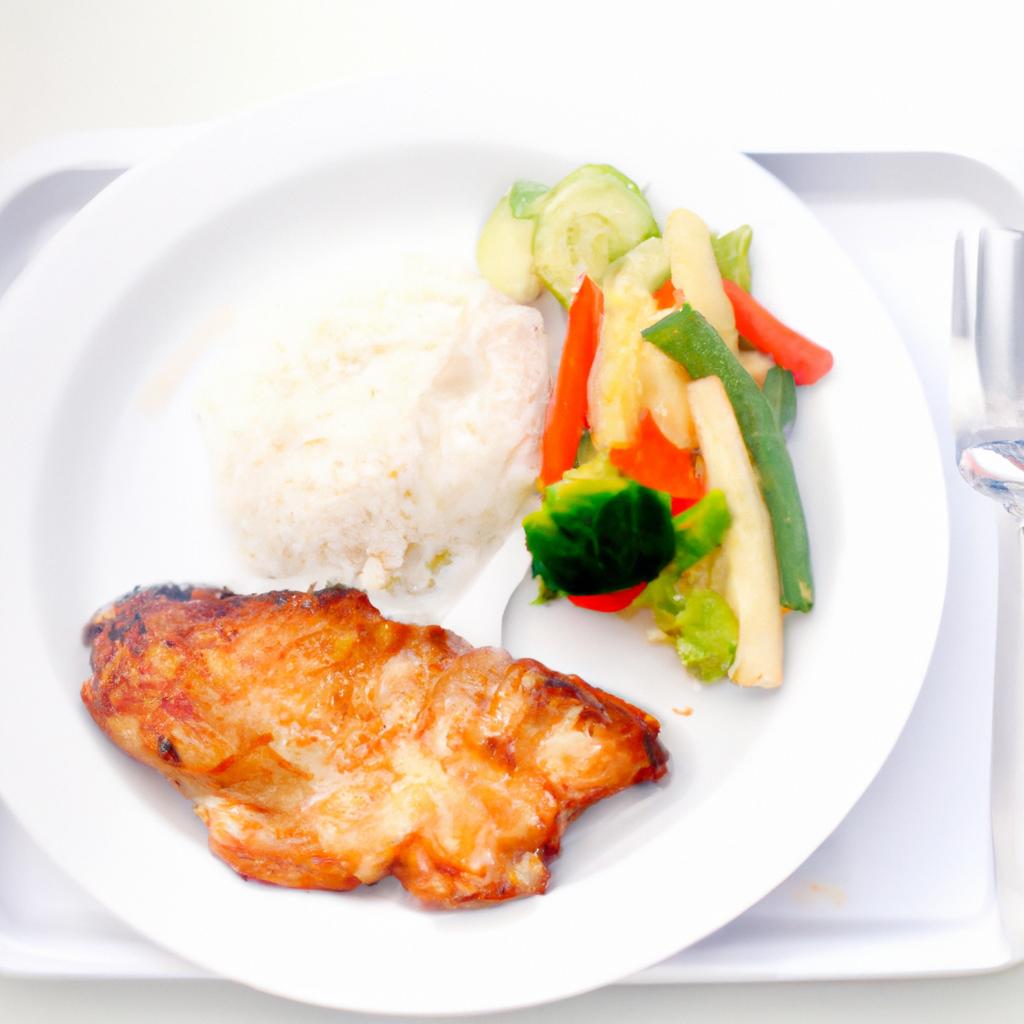 食事制限に対応した多彩なメニュー