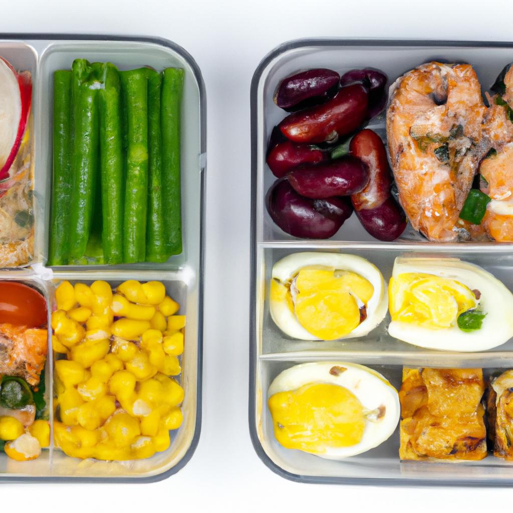 バランスの良い美味しいお弁当